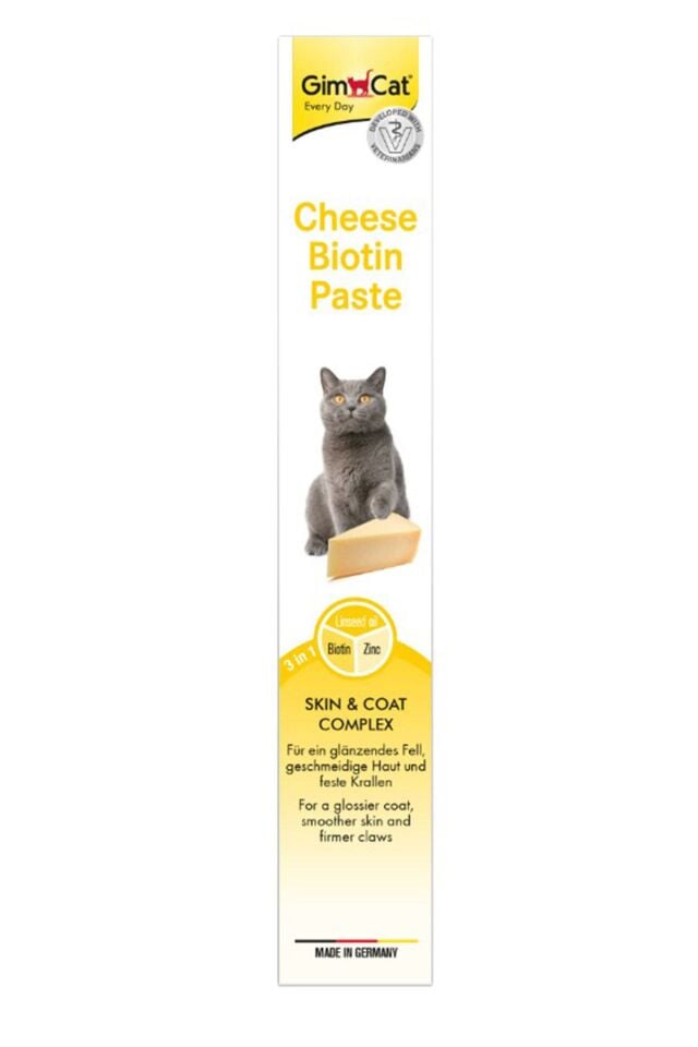 Gimcat Cheese Biotin 100 gr Kedi Macunu