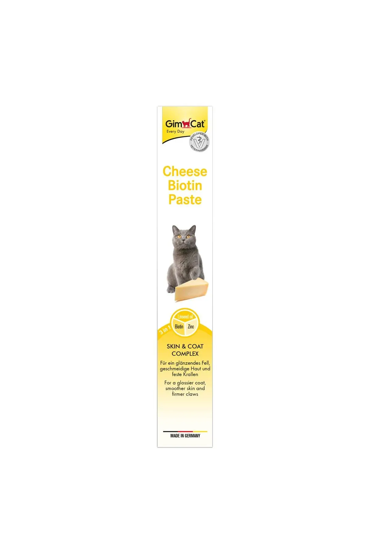 Gimcat Cheese Peynirli Biotin Paste Kedi Macunu 100 g