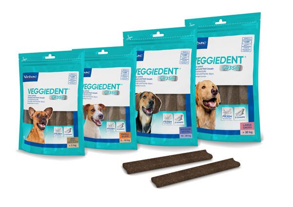 Virbac VEGGIEDENT VN100760 Snack Taze Şeritler, M