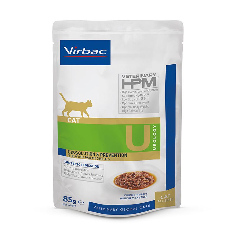 Virbac Cat Urology Wet Struvite Dissolution 12x85 Gr Kedi Yaş Maması