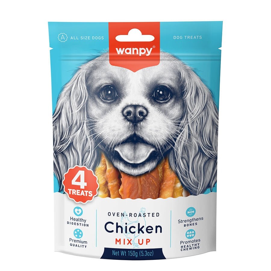 Wanpy WanpyTavuklu Karisik Köpek Ödülü 150Gr