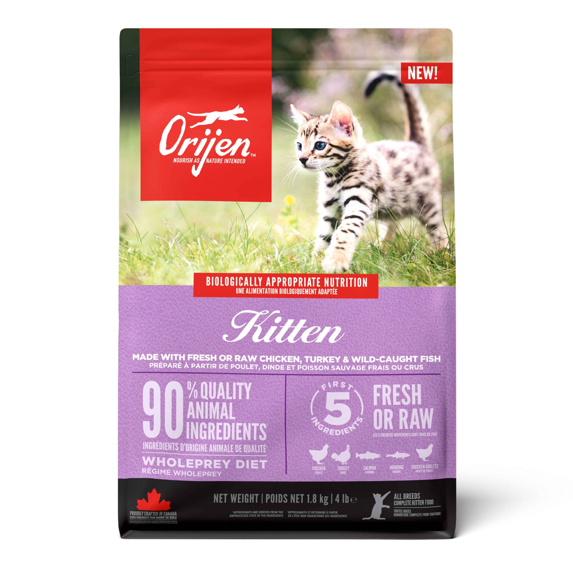 Orijen Kitten 1.8 kg Yavru Kedi Maması