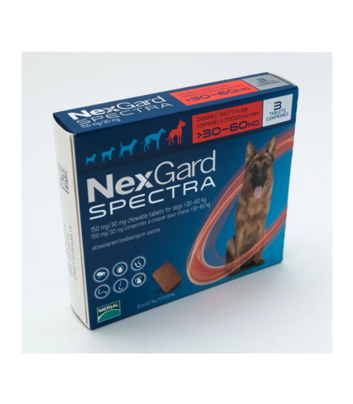 Nexgard Spectra (30-60 kg) Köpekler İçin 1 Kutu SKT:09/2026