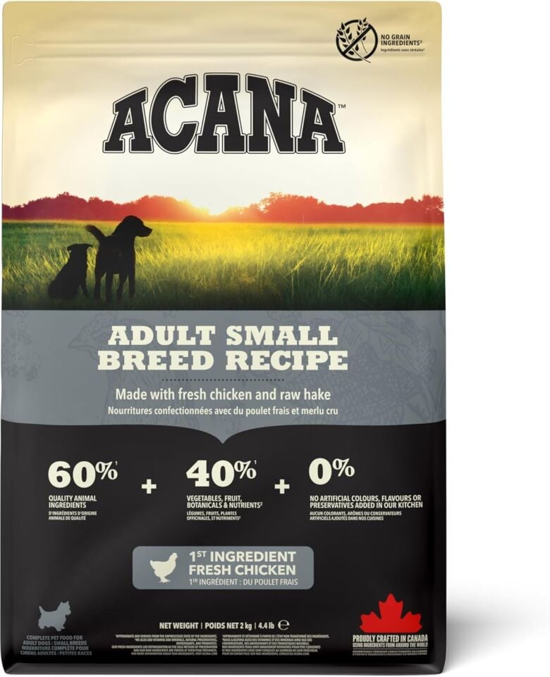 Acana Heritage Adult Small Breed 6 kg Yetişkin Köpek Maması
