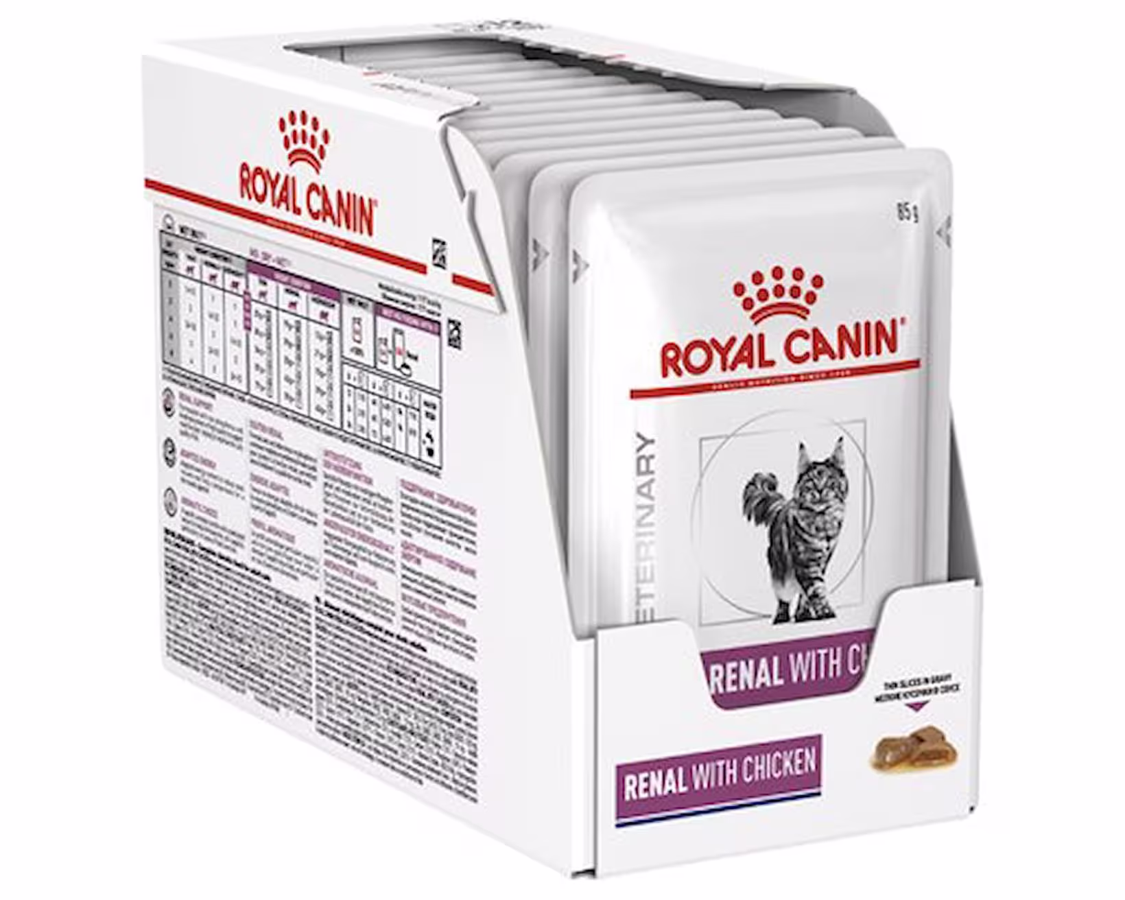 Royal Canin R. Canin Renal Tavuklu Yaş Kedi Maması 12X85 Gr.