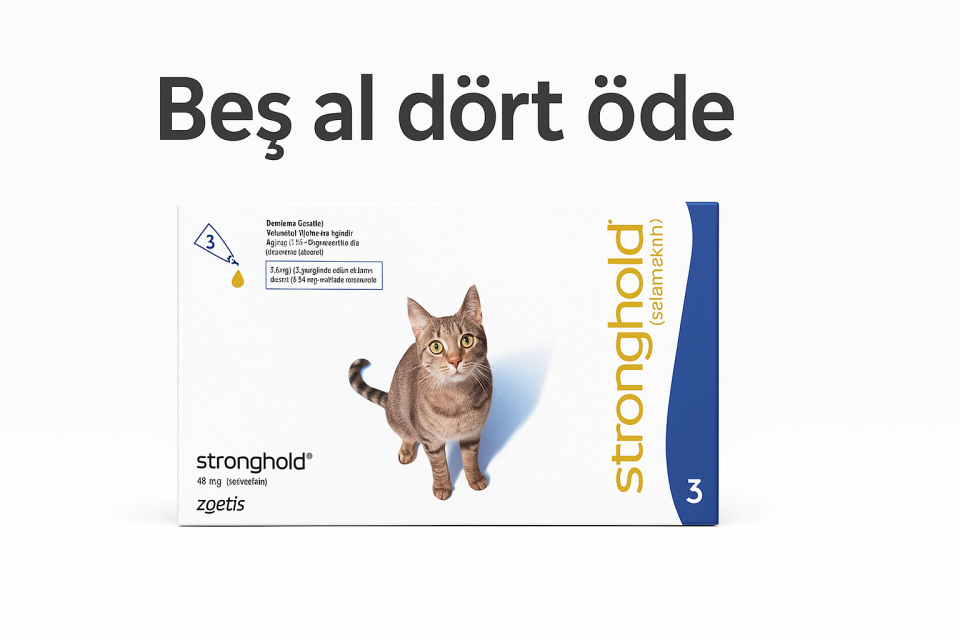 Stronghold Kedi 2.6-7.5 Kg İçin Damla 3 Pipet