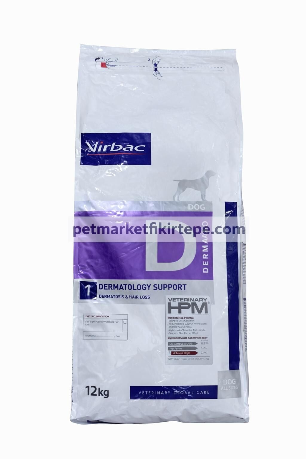 Virbac Dermatology Support 12 kg Yetişkin Köpek Maması