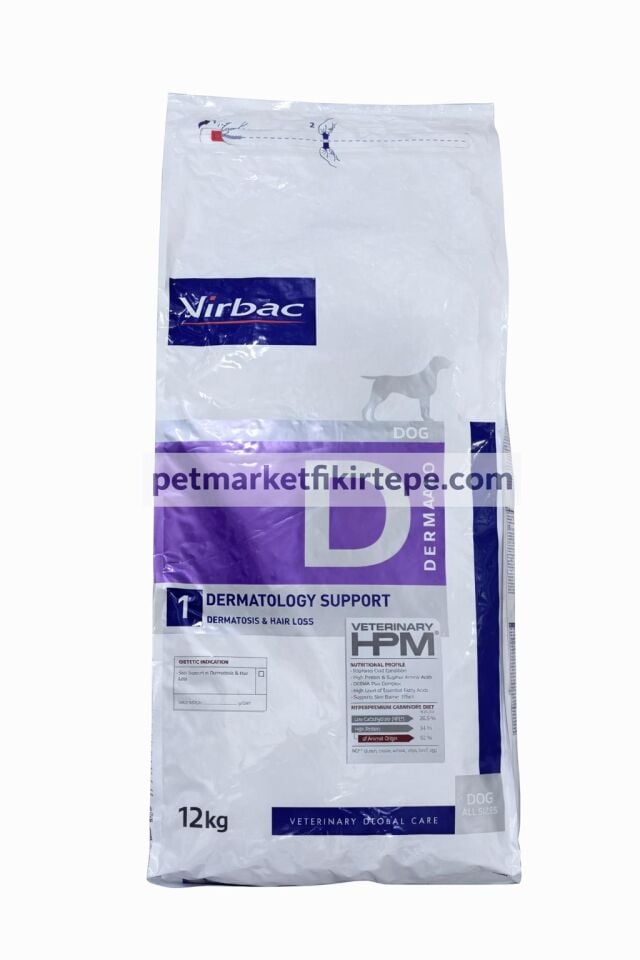 Virbac Dermatology Support 12 kg Yetişkin Köpek Maması