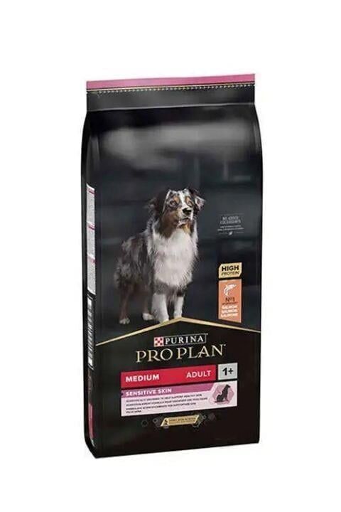 Pro Plan Sensitive Medium Somonlu 10 kg Orta Irk Yetişkin Köpek Maması