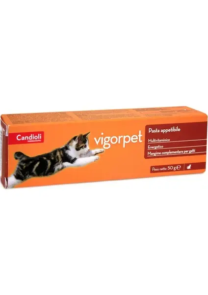 Candioli Vigorpet 50 gr Pasta Kediler İçin Tamamlayıcı Yem