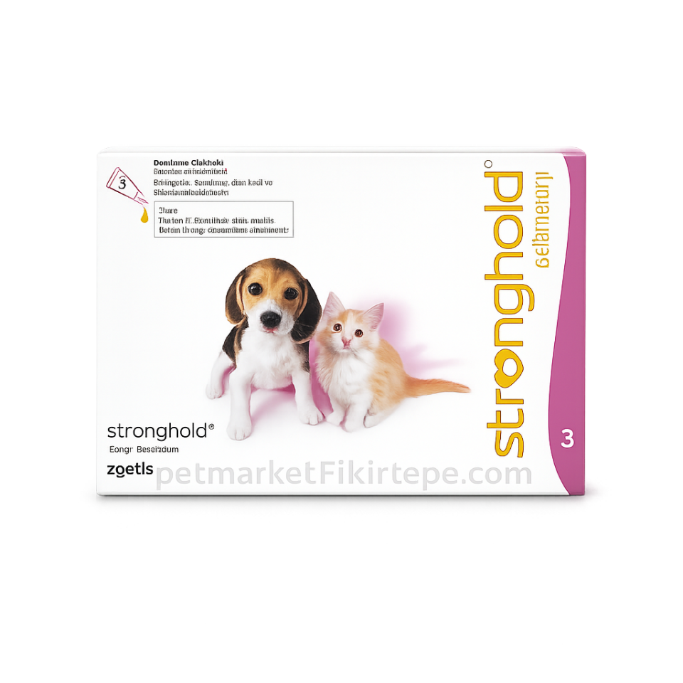 Stronghold Yavru Kedi/Köpek <2.5 Kg 0.15 mg 1 Kutu 3 Pipet