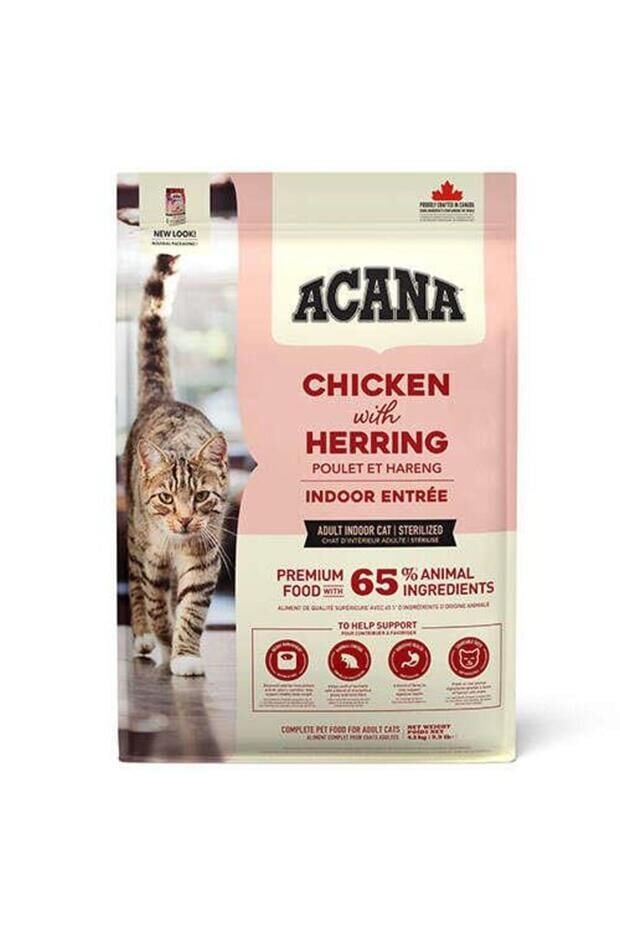 Acana Indoor Entree Sterilised Kısırlaştırılmış Kedi Maması 4,5 Kg