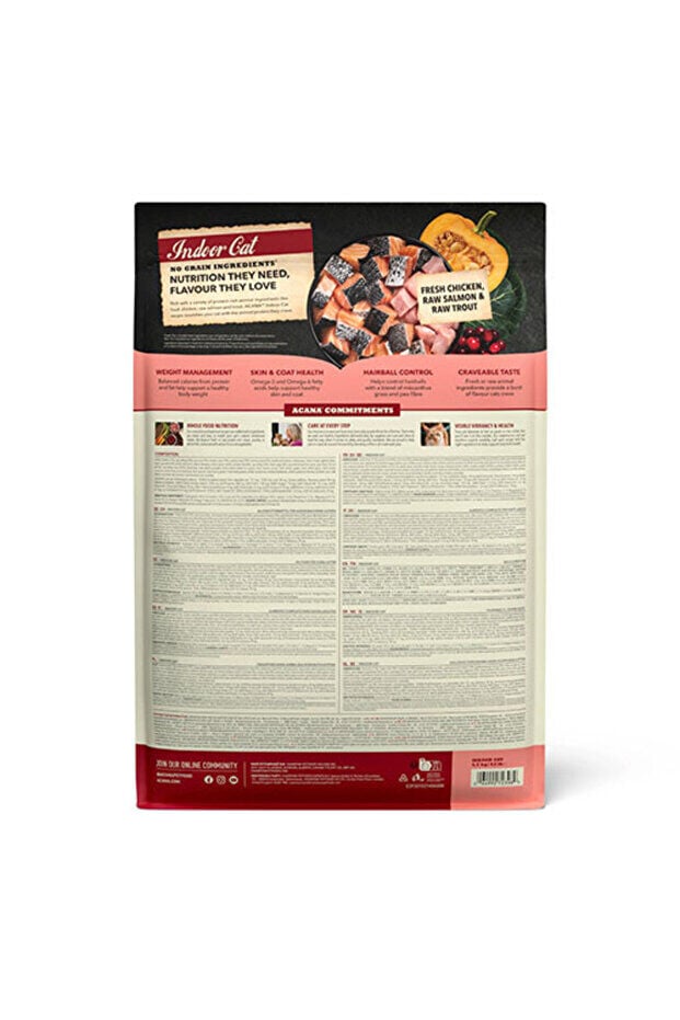 Acana Indoor Kısırlaştırılmış Kedi Maması 4,5 Kg