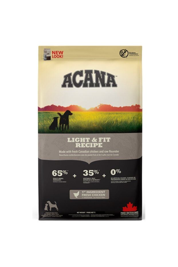 Acana Heritage Light&Fit Tahılsız Light Köpek Maması Tüm Irk ve Yaşam Evreleri 11,4 Kg